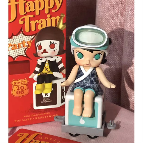MOLLY Happy Train Party Series Whole Set Opened
