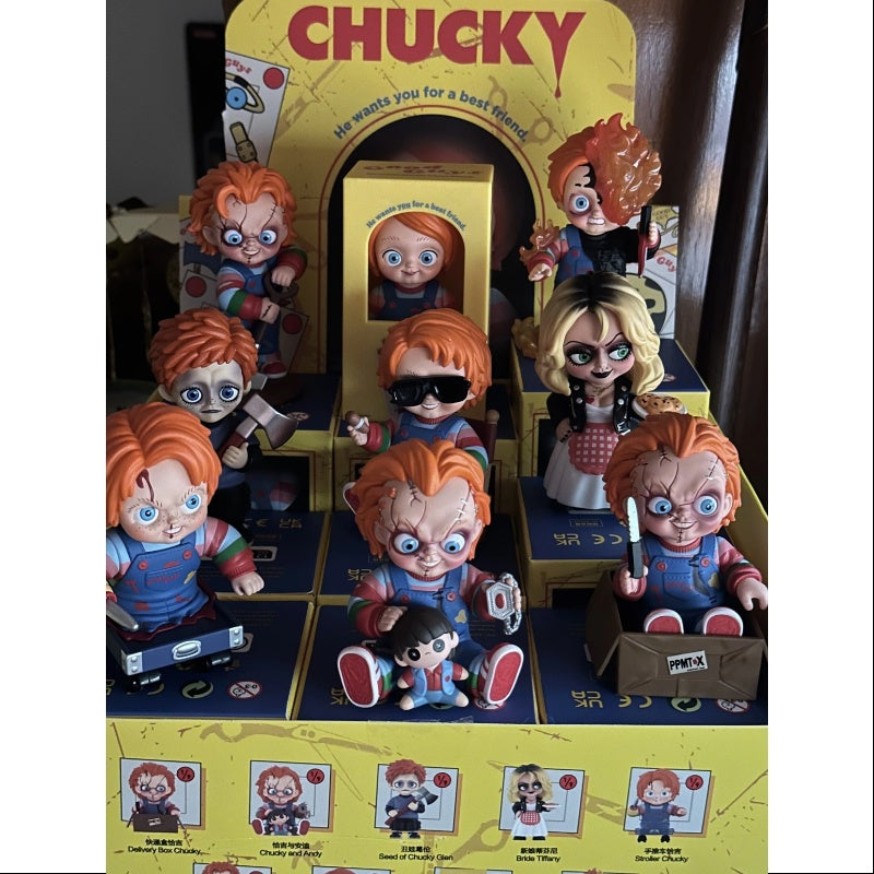 Chucky Franchise Series Whole Set Opened