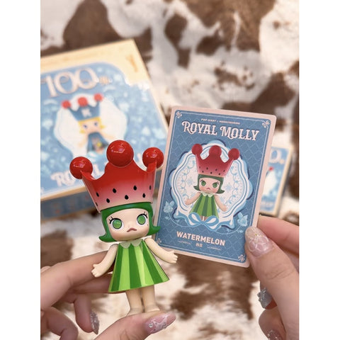 MEGA ROYAL MOLLY 100% Blind Box Series 1: Watermelon (Confirmed Style)