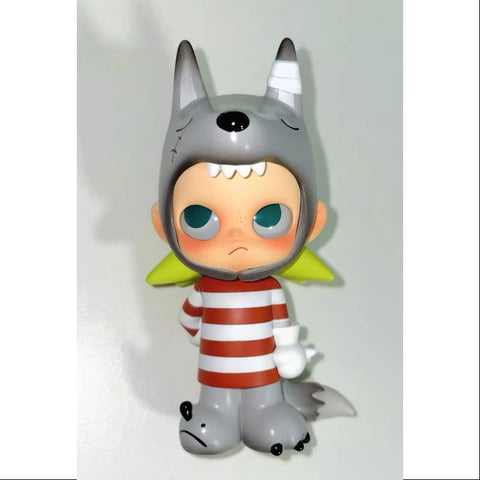 Zsiga Walking Into The Forest Series Little Grey Wolf