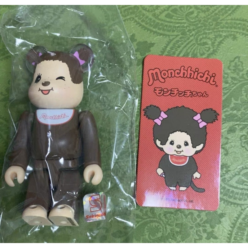 Bearbrick Series 50: Monchhichi Chan 100% (Secret Edition)