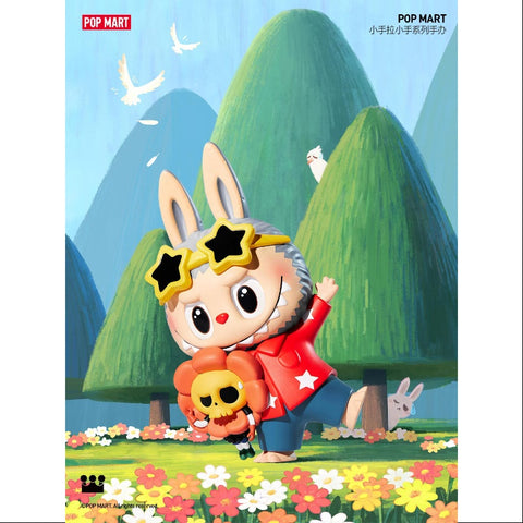 Labubu Pop Mart Hand in Hand Series Embrace the Breeze Labubu