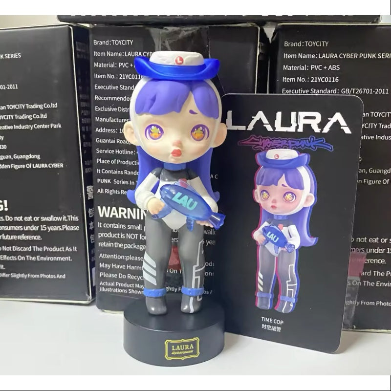 Laura Figure Laura Cyberpunk Series Whole Set Opened – TOYSEZ