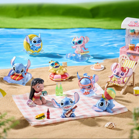 Disney Stitch Summer Party Collection Series Whole Set Brand New With Plastic