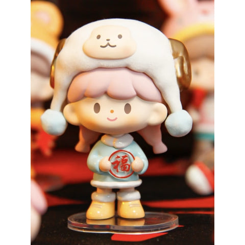 zZoton New Year In Apple Village Series GOAT