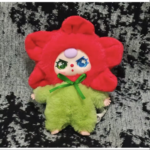 Baby Three Where is Spring Plush Pendant Series Rose