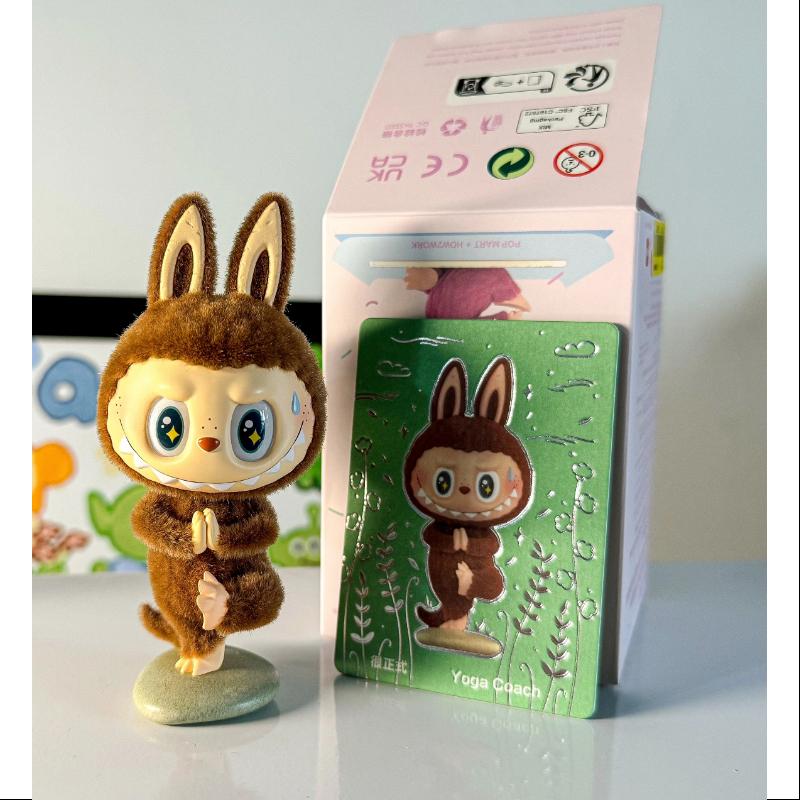 Labubu (The Monsters) Labubu Lazy Yoga Series Yoga Coach (Secret)
