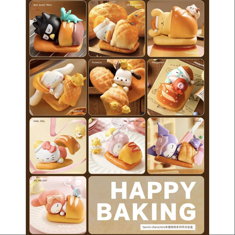 Sanrio Characters Happy Baking Series Whole Set Opened