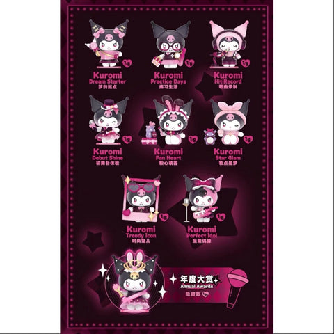 Kuromi Sparking Idol Series Whole Set Brand New With Plastic