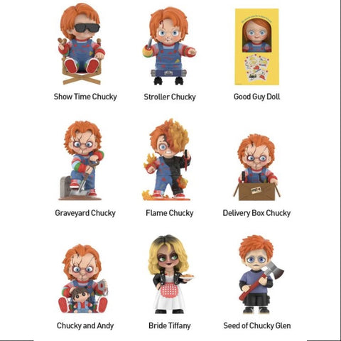 Chucky Franchise Series Whole Set Opened