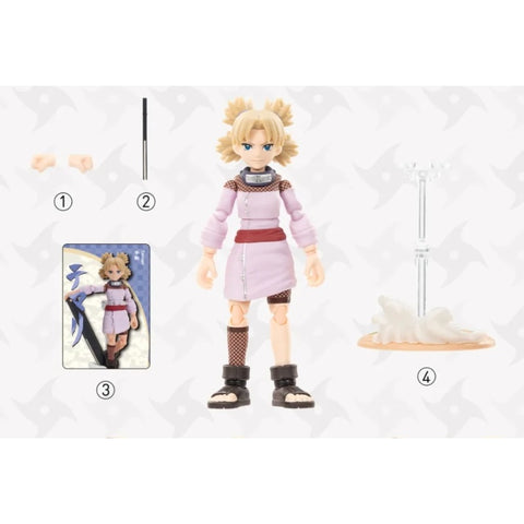 Temari Naruto Chunin NAME Exam Arc Action Figure Blind Box Series: Temari (Confirmed Style)