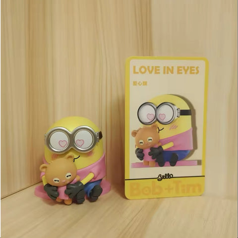 Minions Bob + Tim Better Together Series Love in Eyes