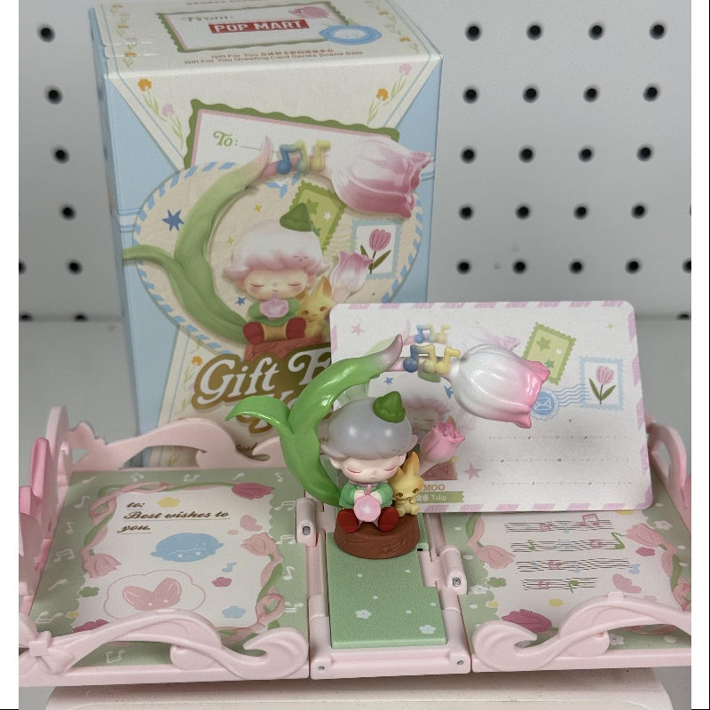 Dimoo Tulip DIMOO Pop Mart Gift For You Greeting Card Series DIMOO Tulip – TOYSEZ