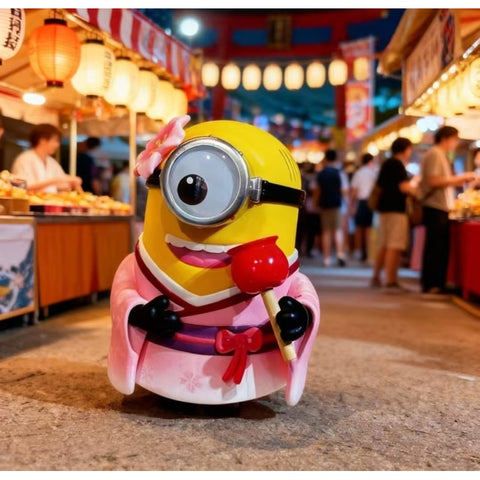 Minions Bello World Blind Box Series: Sakura Mel (Confirmed Style)