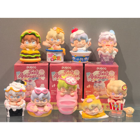 Dudoo Tasty Afternoon Tea Blind Box Series: Whole Set (Opened Box)