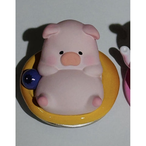 LuLu the Piggy Picnic Party Mini Bean Blind Bag Series: Blueberry Tart (Confirmed Style)