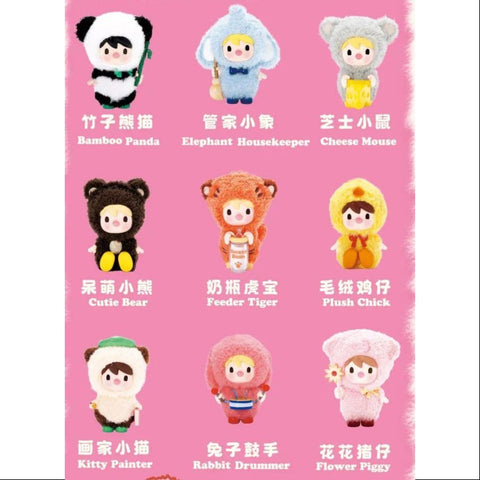 Sweet Bean Animal's Play Series Whole Set Opened
