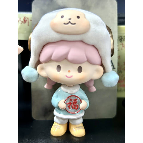 zZoton New Year In Apple Village Series GOAT