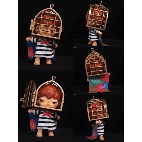 Hirono Tamed Wildgrass Blind Box Series: Caged Bird (Confirmed Style)