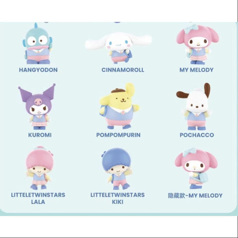Sanrio Characters Back to School Series Whole Set Brand New With Plastic