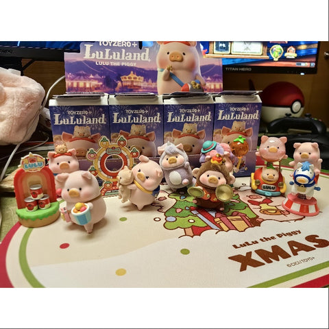 LuLu the Piggy LuLuland Series Whole Set Opened