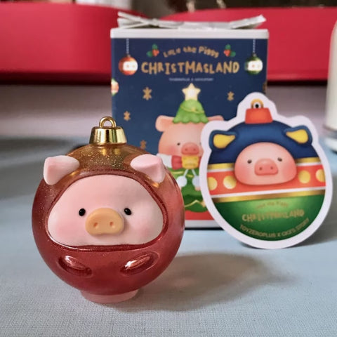 LuLu the Piggy Christmasland Series Ornament