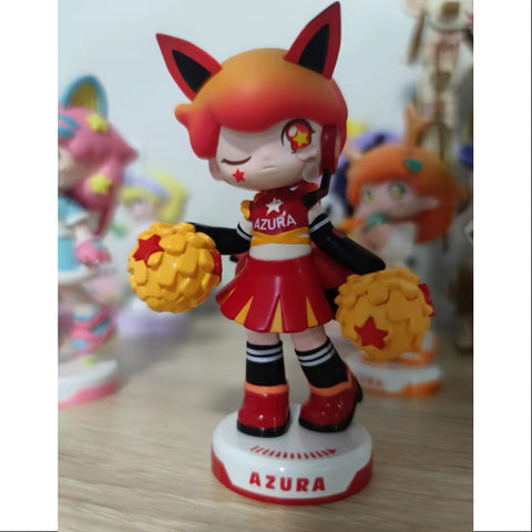 AZURA Animal Fighting Match Series Fox Cheerleader