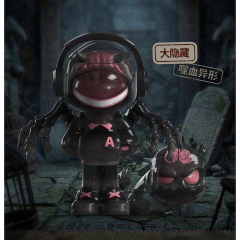 MR.BONE Mini 3.0 The Wicked Union Blind Box Series: Xenomorph (Secret, 1/216)