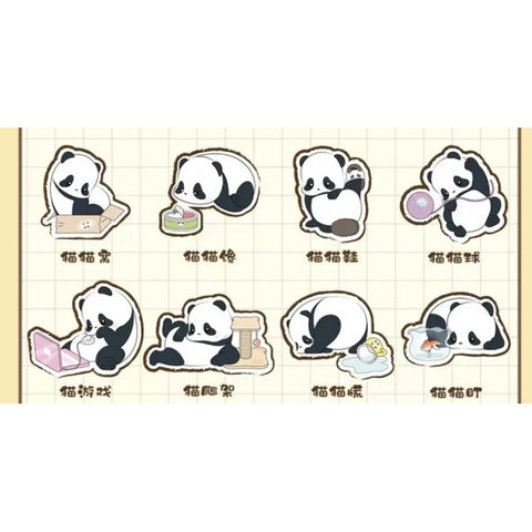 Panda Roll Pandas are also Cats Blind Box Series: Whole Set (Opened Box)