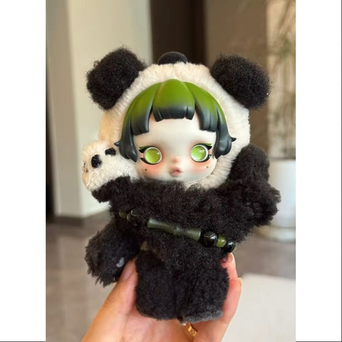 Skullpanda Lazy Panda Vinyl Plush Doll Pendant 2025 Limited Edition