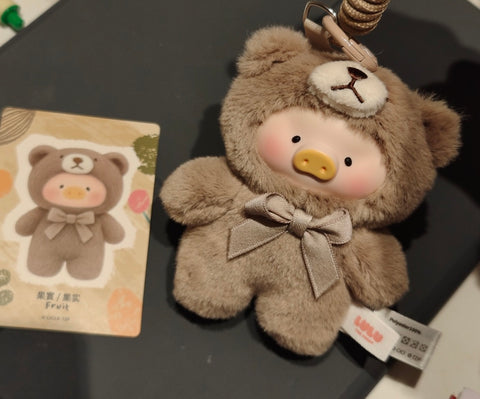 LuLu the Piggy Teddy Mini's Whisper of Nature Plush Pendant Blind Box Series: Fruit (Confirmed Style)