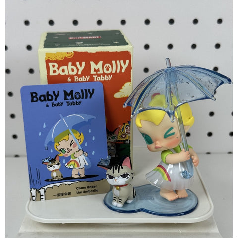 MOLLY Baby Molly & Baby Tabby Series Come Under the Umbrella