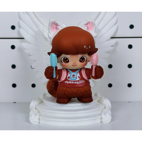 DIMOO WORLD × PIXAR Blind Box Series: Dimoo as Red Panda Mei (Confirmed Style)