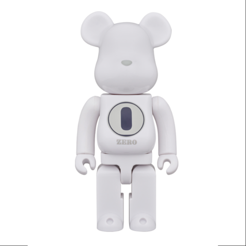 Bearbrick ROBERT INDIANA x fragmentdesign White 400% & 100% Be@rbrick 2024 Limited