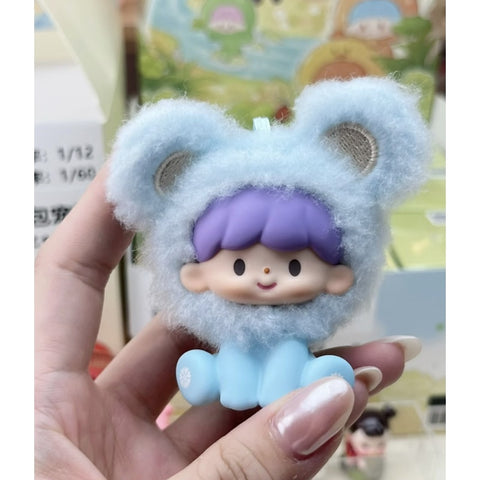 zZoton Little Countryside Joys Mini Blind Box Series: Dreamy Snow Mouse (Confirmed Style)