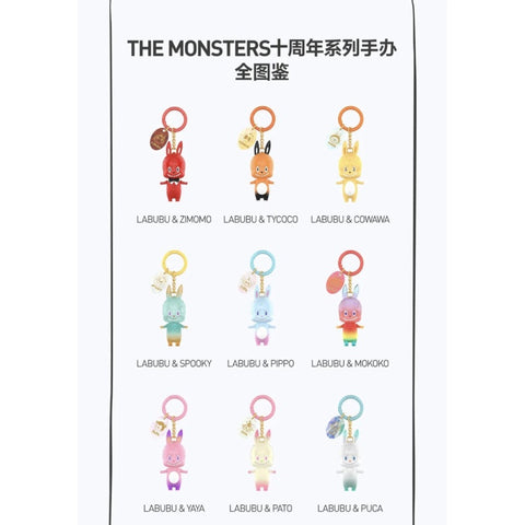 Labubu The Monsters 10th Anniversary Complete Set