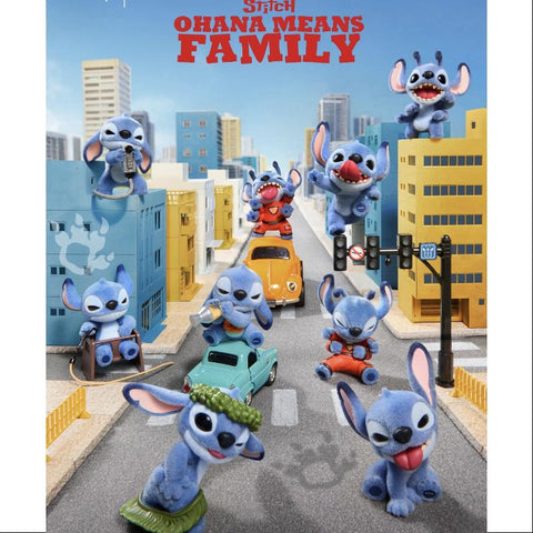 Disney Stitch Ohana Means Family Series Whole Set Brand New With Plastic