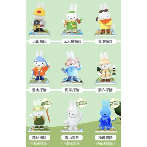 Miffy Adventure Blind Box Series: Whole Set (Brand New With Plastic)