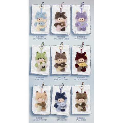 Ozai Perfect Match Vinyl Plush Pendant Blind Box Series: Whole Set (Opened Box)