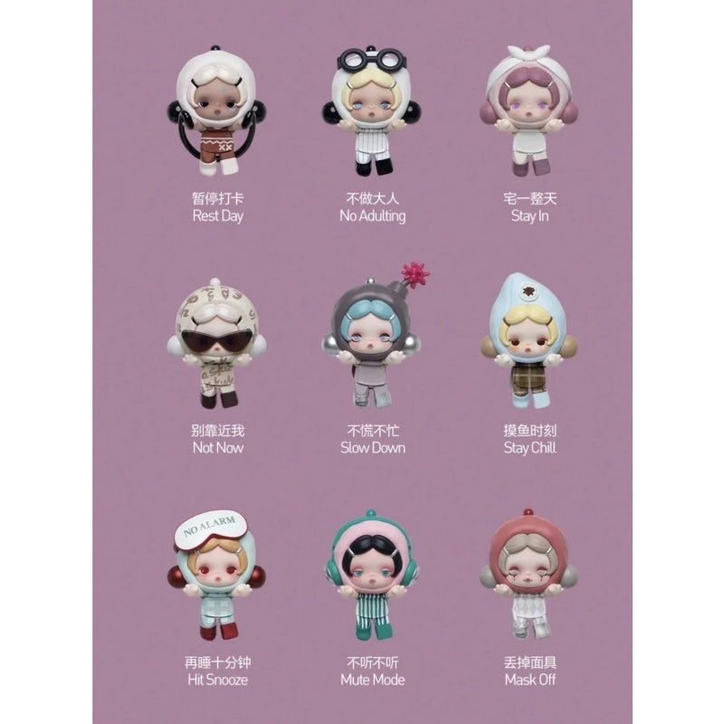 Skullpanda Off Mode Pop Attach Bilnd Box Series: Whole Set (Opened Box)