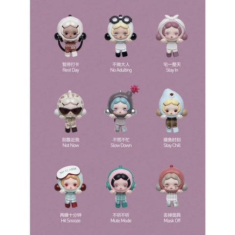 Skullpanda Off Mode Pop Attach Bilnd Box Series: Whole Set (Opened Box)