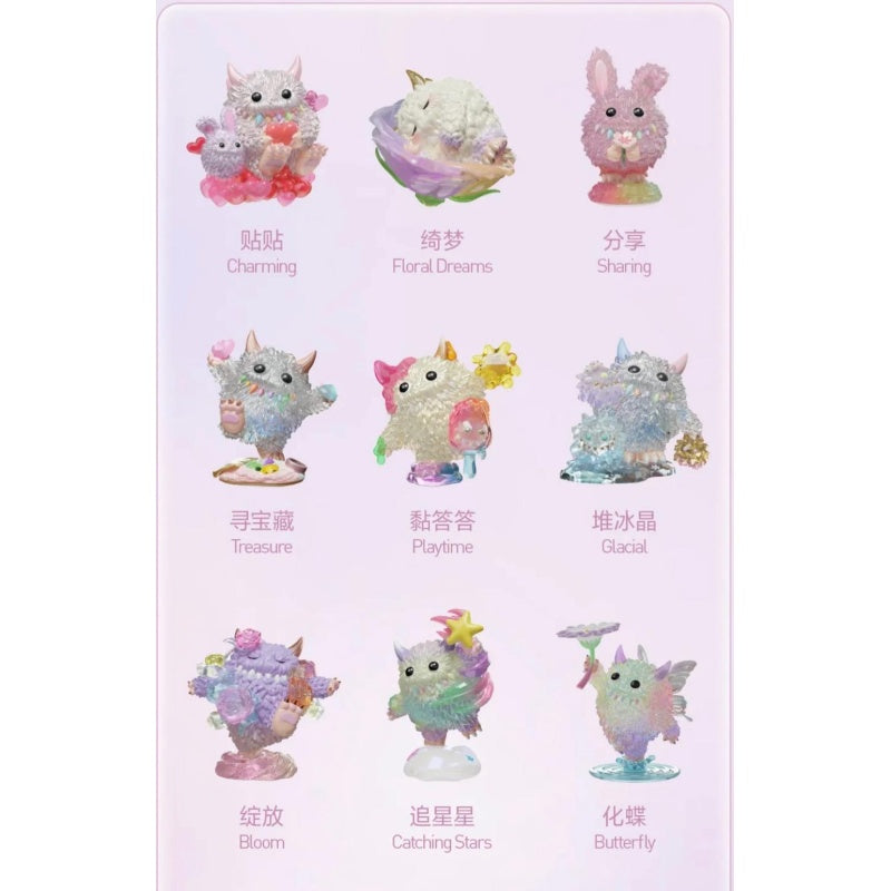 Instinctoy Monster Fluffy Fantasy Journey Blind Box Series: Whole Set (Opened Box)