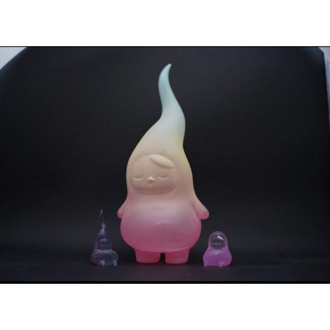 PUCKY Beanie Clear Pink Yellow Plus 2019 Limited Edition