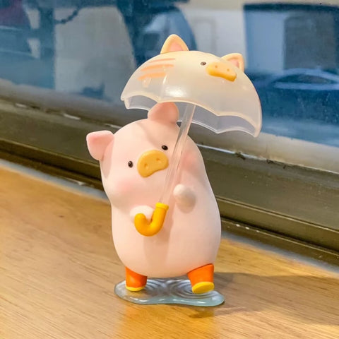 LuLu the Piggy Travel Series Rainy Day