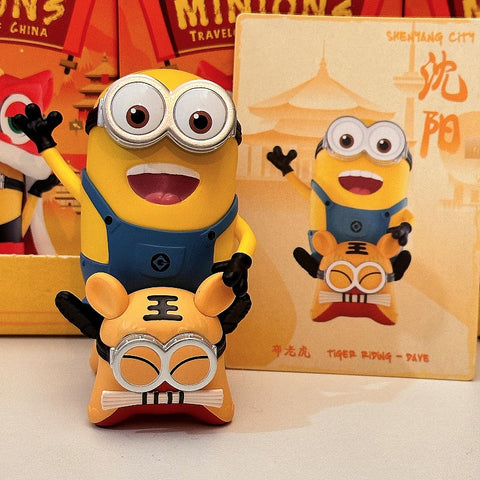 Minions Travelogues of China Series Tiger Riding Dave