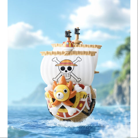 One Piece The Grand Line Vehicles Series Whole Set Opened