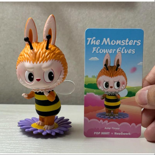 The Monsters Flower Elves Labubu Mini Series Blind Box by