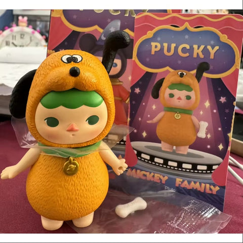 Mickey Family POPMART グーフィ　プルート POP MART Mickey Family Cute Together Keychain Series Blind