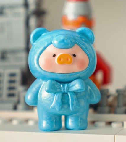LuLu the Piggy Teddy Mini Ore Collection Blind Bag Series: Larimar (SR 1/20) (Confirmed Style)