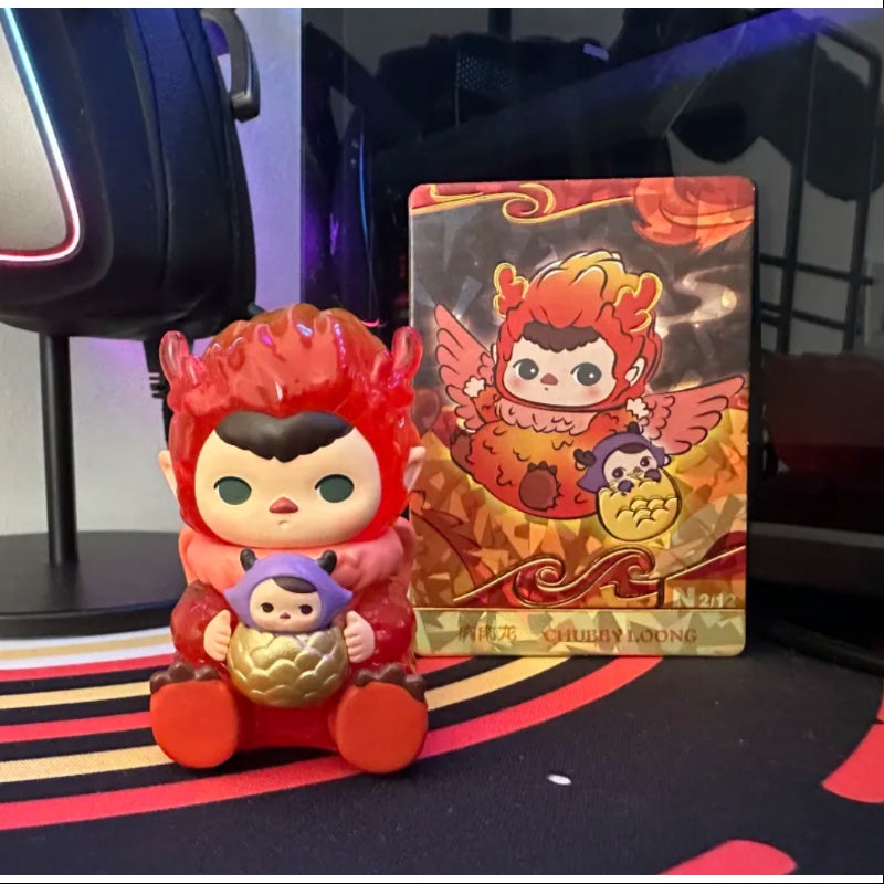 PUCKY Pop Mart Loong Presents the Treasure Series CHUBBY LOONG